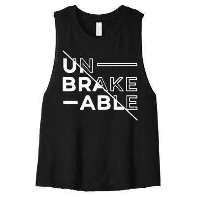 Unbreakable Women's Racerback Cropped Tank