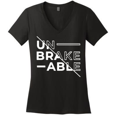 Unbreakable Women's V-Neck T-Shirt