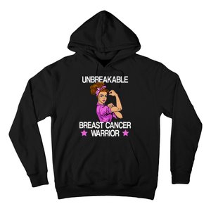 Unbreakable Breast Cancer Warrior Hoodie