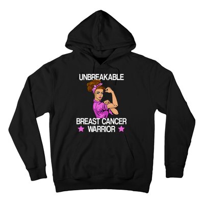 Unbreakable Breast Cancer Warrior Hoodie