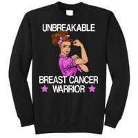 Unbreakable Breast Cancer Warrior Sweatshirt