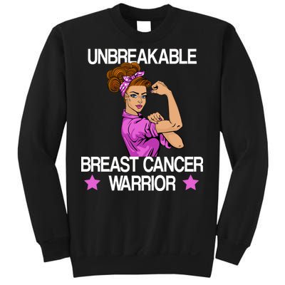 Unbreakable Breast Cancer Warrior Sweatshirt