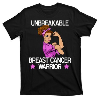 Unbreakable Breast Cancer Warrior T-Shirt