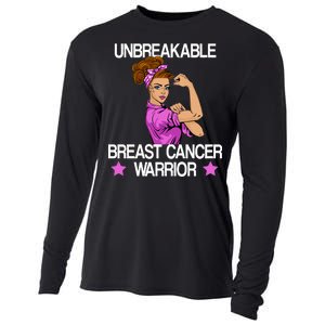 Unbreakable Breast Cancer Warrior Cooling Performance Long Sleeve Crew