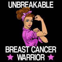 Unbreakable Breast Cancer Warrior Kids Hoodie