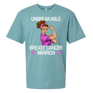 Unbreakable Breast Cancer Warrior Sueded Cloud Jersey T-Shirt