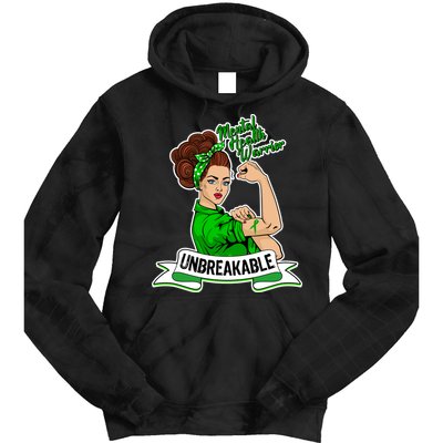 Unbreakable Mental Health Warrior Tie Dye Hoodie