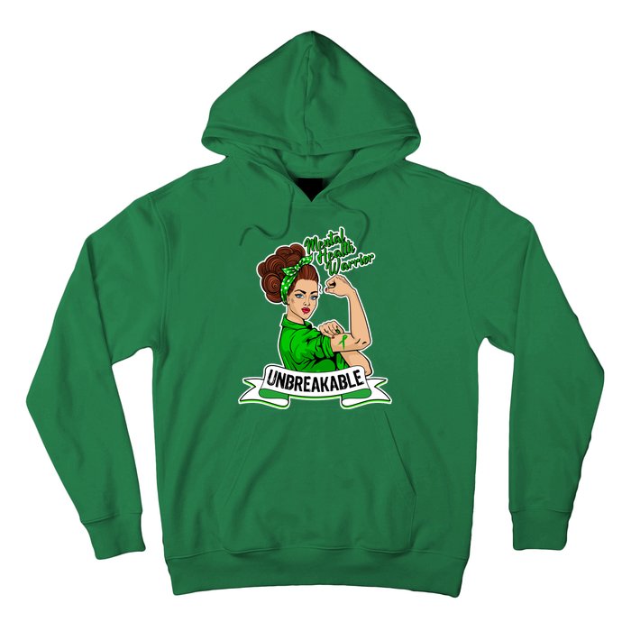 Unbreakable Mental Health Warrior Hoodie