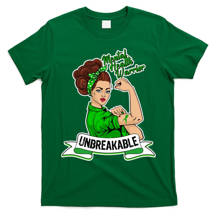 Unbreakable Mental Health Warrior T-Shirt