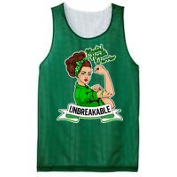 Unbreakable Mental Health Warrior Mesh Reversible Basketball Jersey Tank