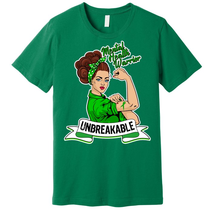 Unbreakable Mental Health Warrior Premium T-Shirt