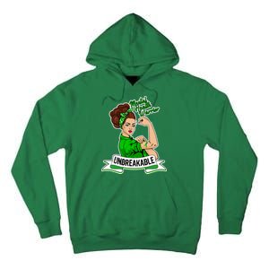 Unbreakable Mental Health Warrior Tall Hoodie