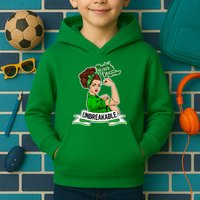 Unbreakable Mental Health Warrior Kids Hoodie