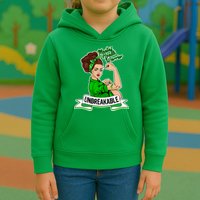 Unbreakable Mental Health Warrior Kids Hoodie