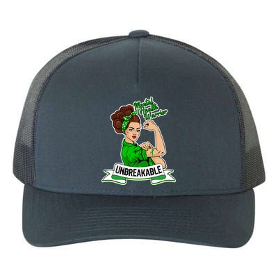 Unbreakable Mental Health Warrior Yupoong Adult 5-Panel Trucker Hat