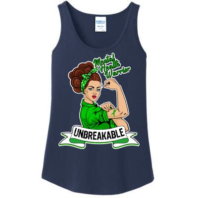 Unbreakable Mental Health Warrior Ladies Essential Tank