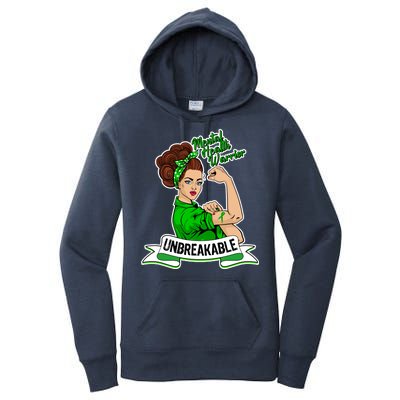 Unbreakable Mental Health Warrior Women's Pullover Hoodie