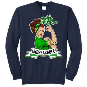 Unbreakable Mental Health Warrior Tall Sweatshirt