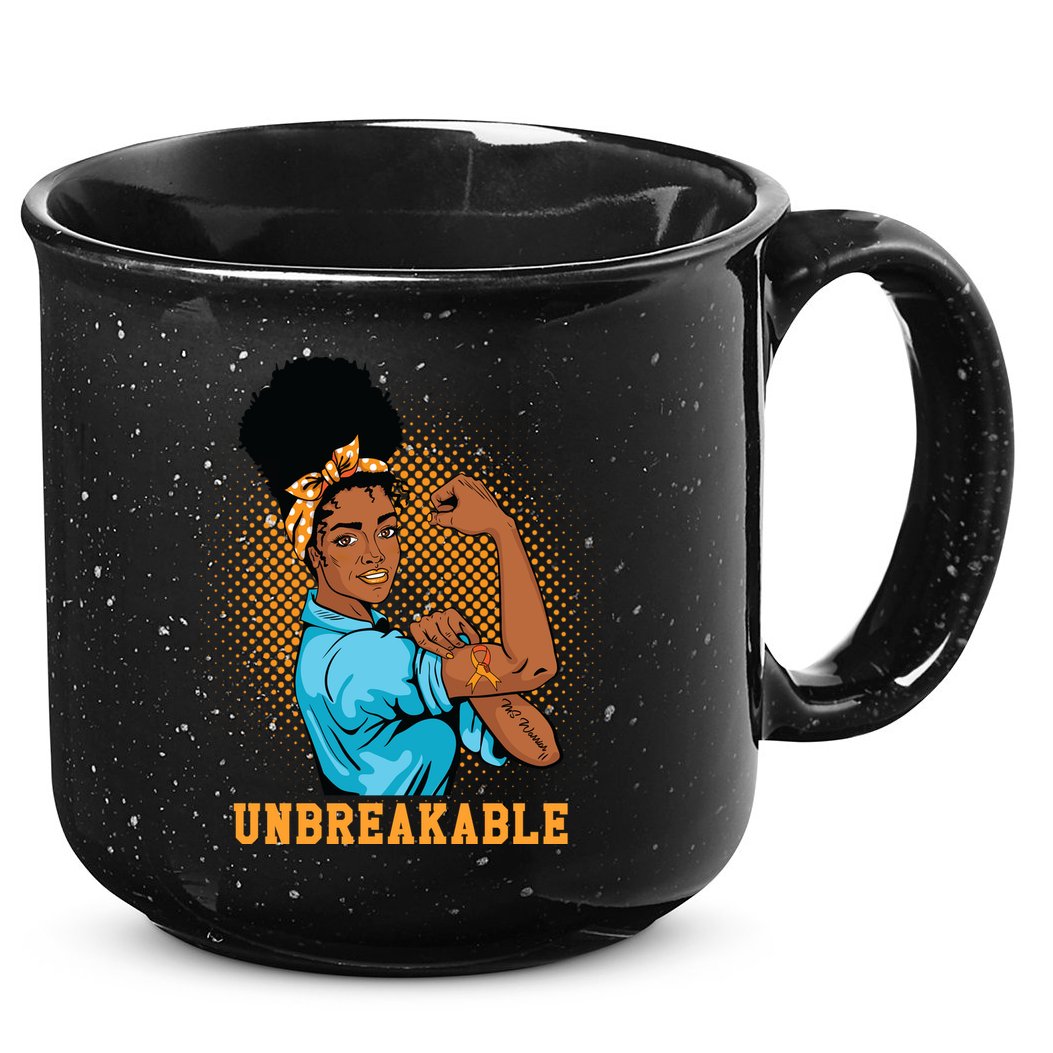 Unbreakable MS Warrior 15oz Campfire Ceramic Mug