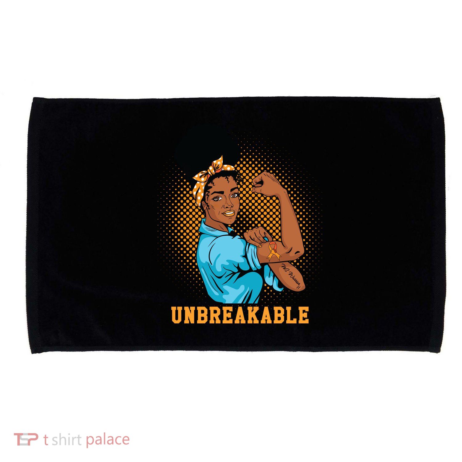 Unbreakable MS Warrior Microfiber Hand Towel