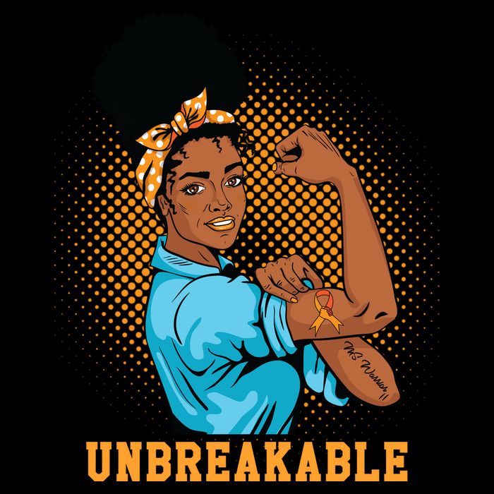 Unbreakable MS Warrior Cropped Pullover Crew