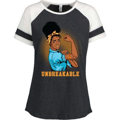 Unbreakable MS Warrior Enza Ladies Jersey Colorblock Tee