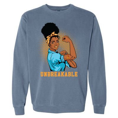 Unbreakable MS Warrior Garment-Dyed Sweatshirt