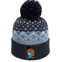 Unbreakable MS Warrior The Baniff Cuffed Pom Beanie