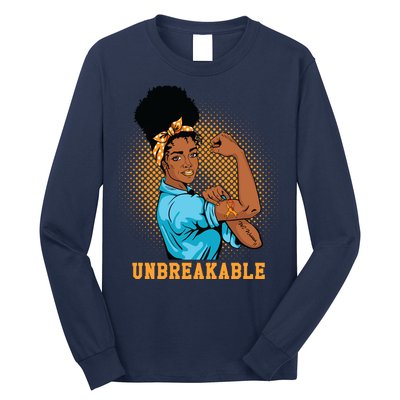 Unbreakable MS Warrior Long Sleeve Shirt