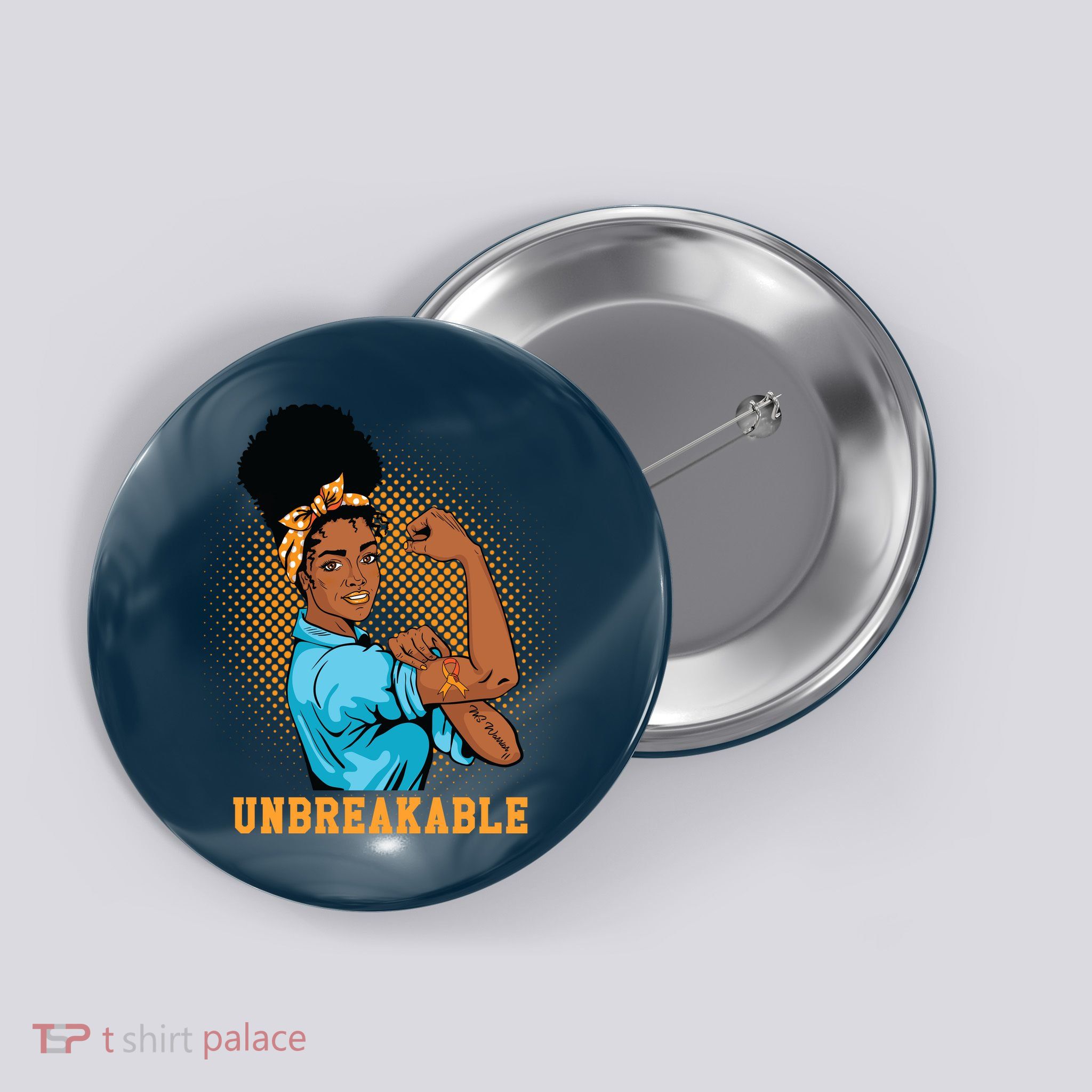 Unbreakable MS Warrior Button