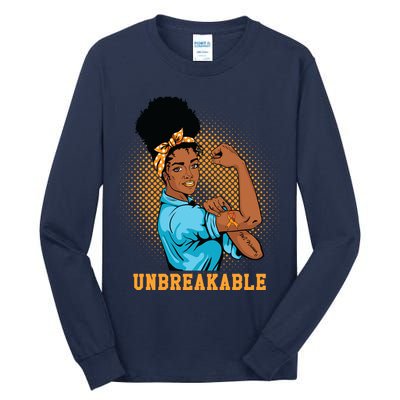 Unbreakable MS Warrior Tall Long Sleeve T-Shirt