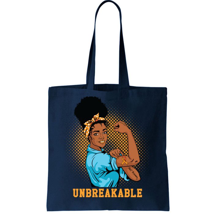 Unbreakable MS Warrior Tote Bag