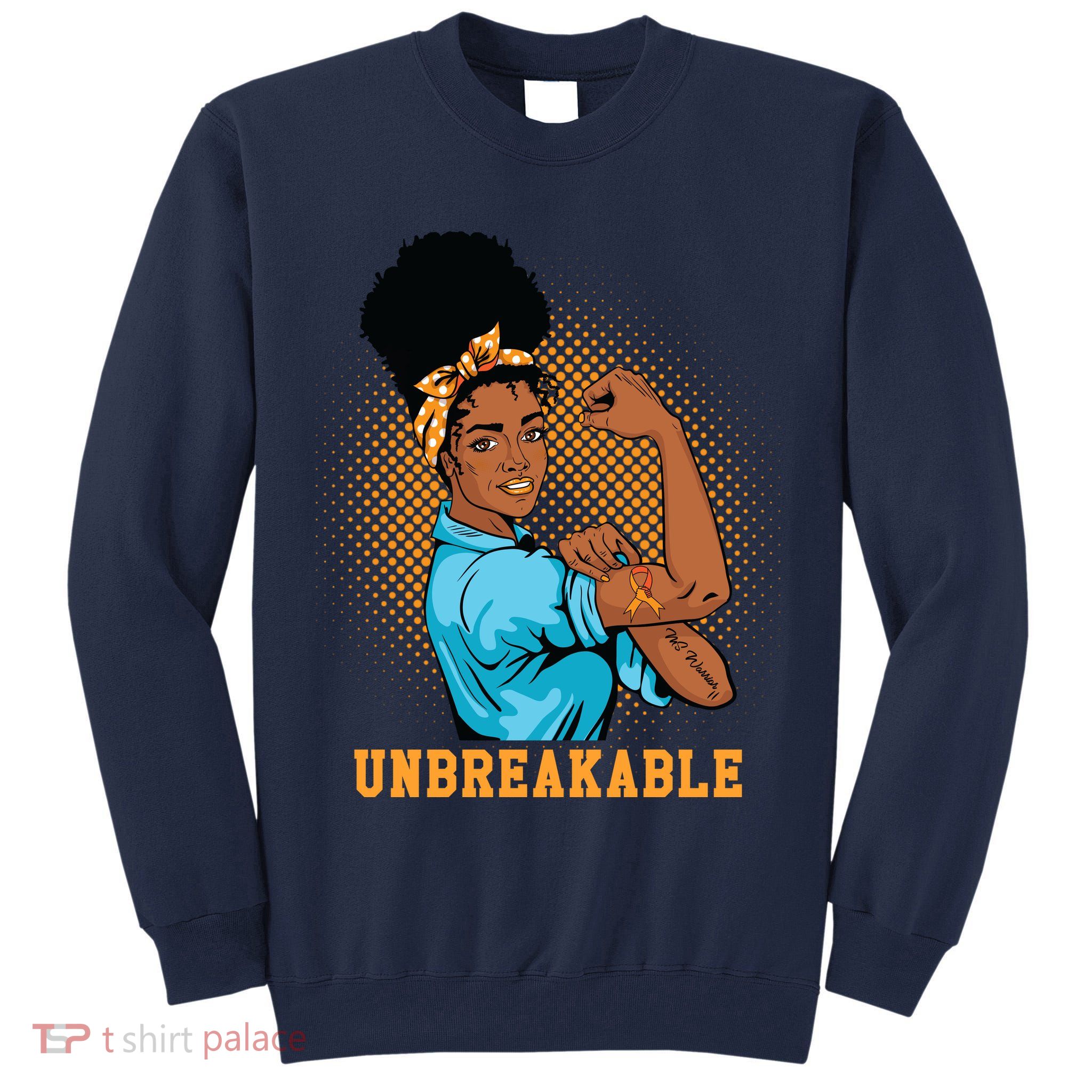 Unbreakable MS Warrior Tall Sweatshirt