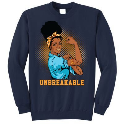 Unbreakable MS Warrior Tall Sweatshirt