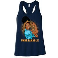 Unbreakable MS Warrior Women's Racerback Tank