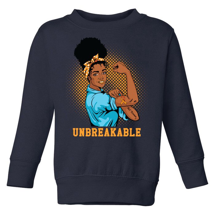 Unbreakable MS Warrior Toddler Sweatshirt