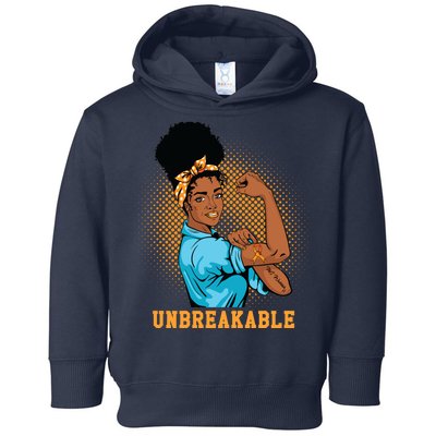 Unbreakable MS Warrior Toddler Hoodie