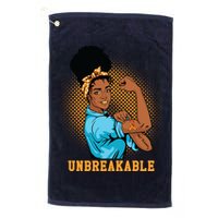 Unbreakable MS Warrior Golf Towel