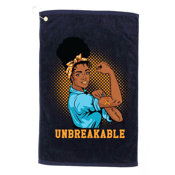 Unbreakable MS Warrior Golf Towel