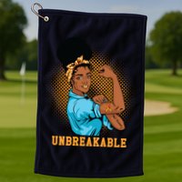 Unbreakable MS Warrior Golf Towel