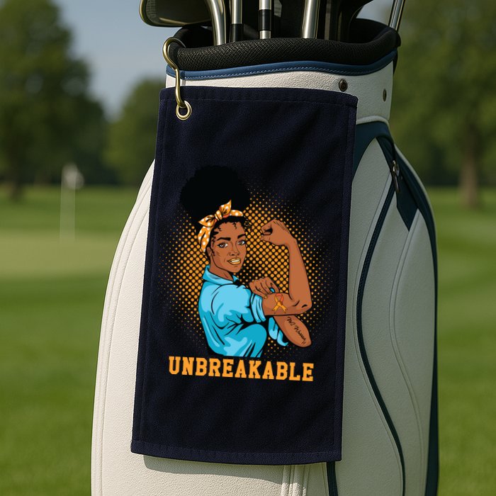 Unbreakable MS Warrior Golf Towel