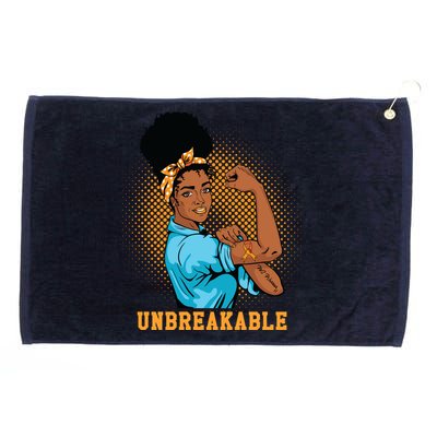 Unbreakable MS Warrior Grommeted Golf Towel