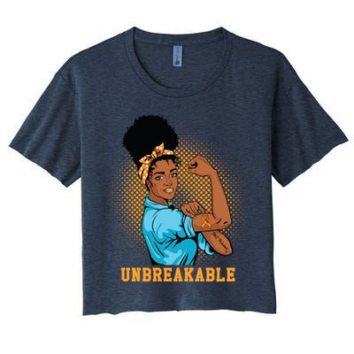 Unbreakable MS Warrior Crop Top