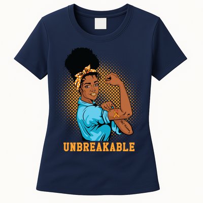 Unbreakable MS Warrior Womens T-Shirt