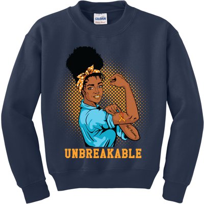 Unbreakable MS Warrior Kids Sweatshirt
