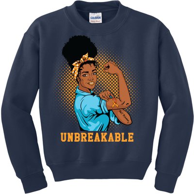 Unbreakable MS Warrior Kids Sweatshirt