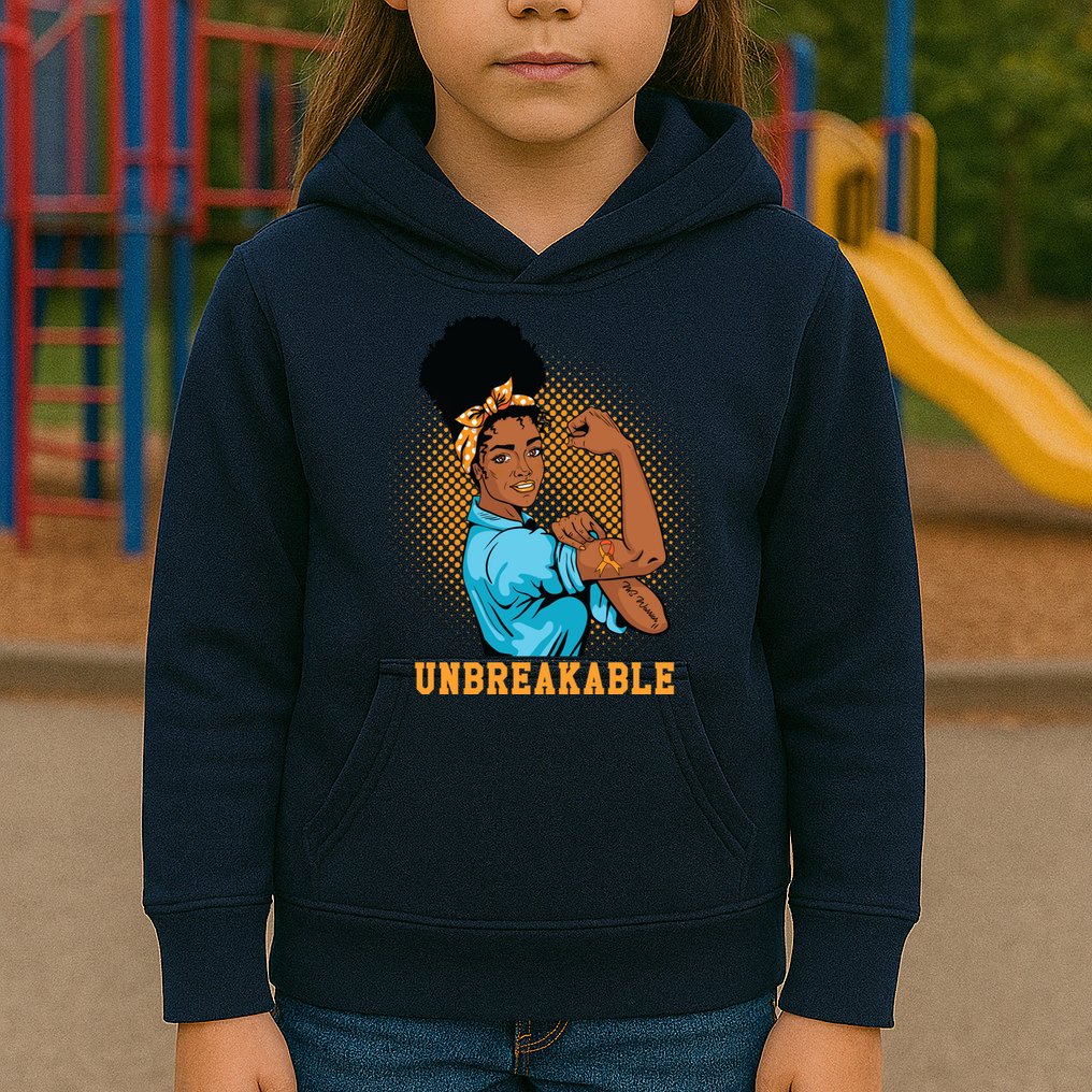 Unbreakable MS Warrior Kids Hoodie