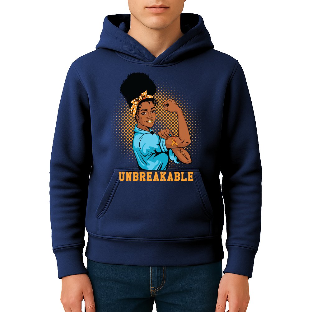 Unbreakable MS Warrior Kids Hoodie