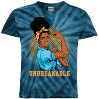 Unbreakable MS Warrior Kids Tie-Dye T-Shirt