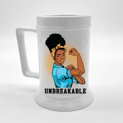 Unbreakable MS Warrior Beer Stein